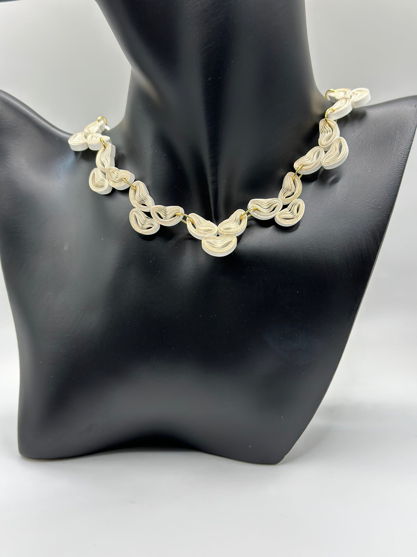 Ruthie Dissent Statement Necklace, Made with Paper