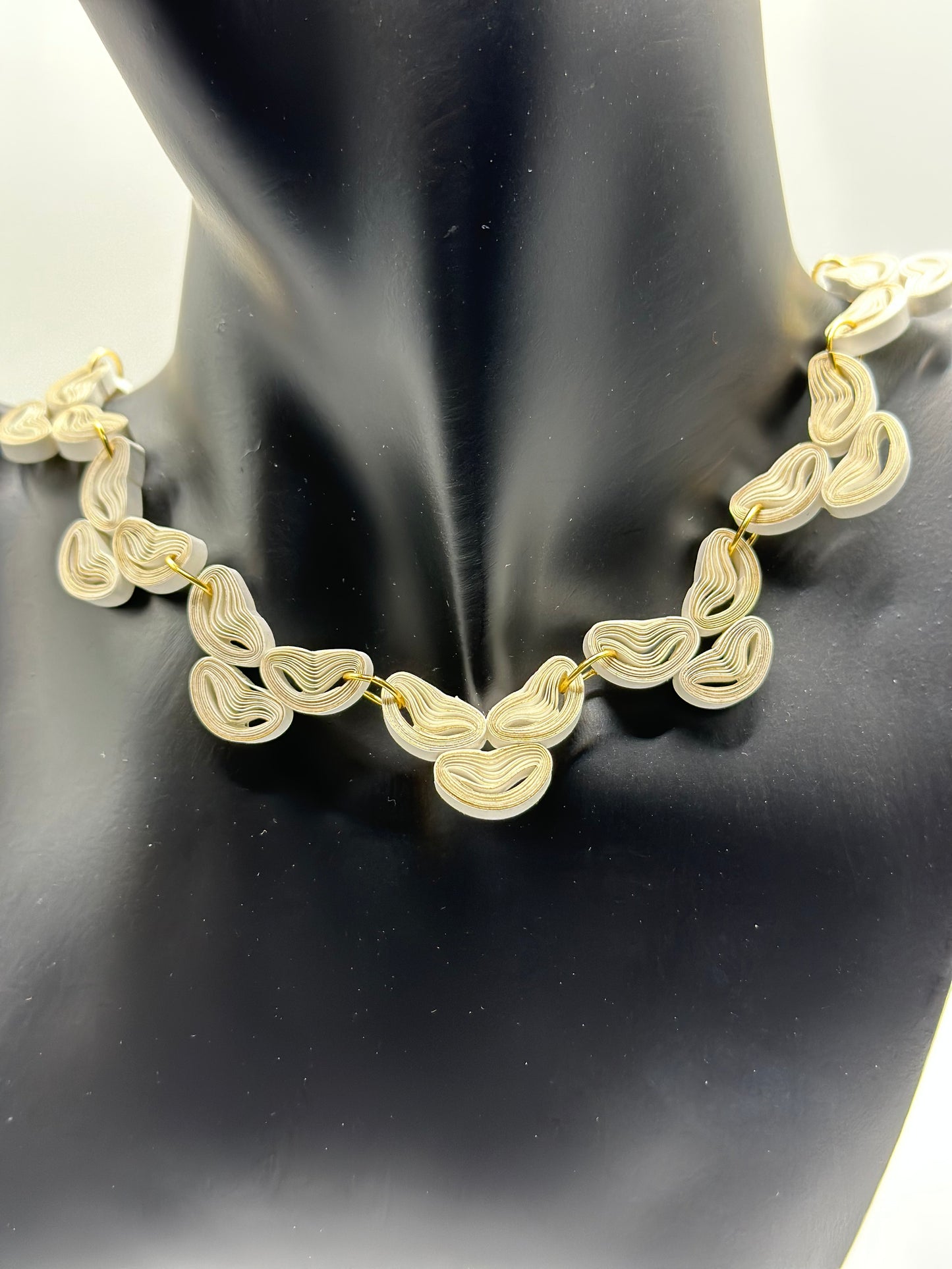 Ruthie Dissent Statement Necklace, Made with Paper